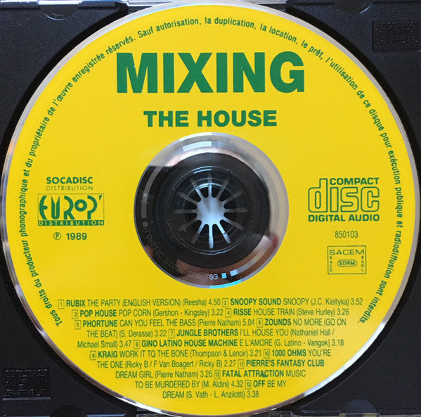 Various : Mixing The House Vol 2 (CD, Mixed)