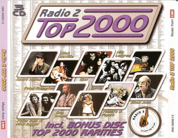 Various : Radio 2 Top 2000 (3xCD, Comp)