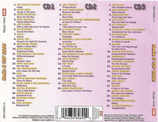Various : Radio 2 Top 2000 (3xCD, Comp)