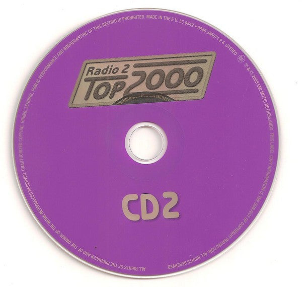 Various : Radio 2 Top 2000 (3xCD, Comp)