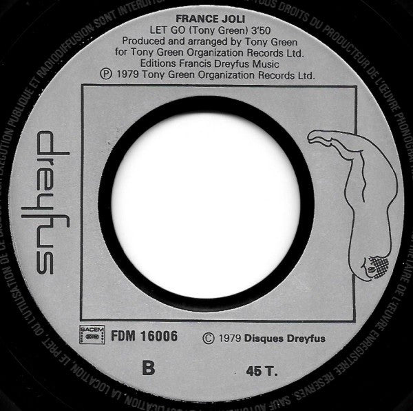 France Joli : Come To Me (7", Single)