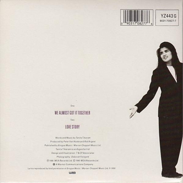 Tanita Tikaram : We Almost Got It Together (7", Gat)