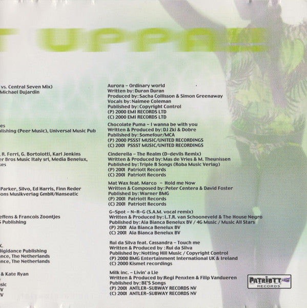 Various : Get Uppa And Dance 3 (CD, Comp)
