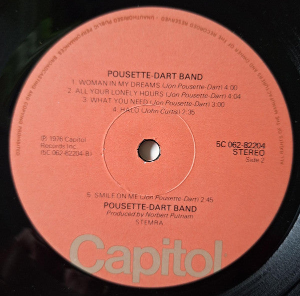 Pousette-Dart Band : Pousette-Dart Band (LP, Album)
