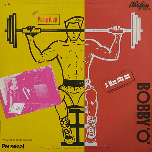Bobby Orlando : A Man Like Me (12", Single)