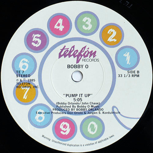 Bobby Orlando : A Man Like Me (12", Single)