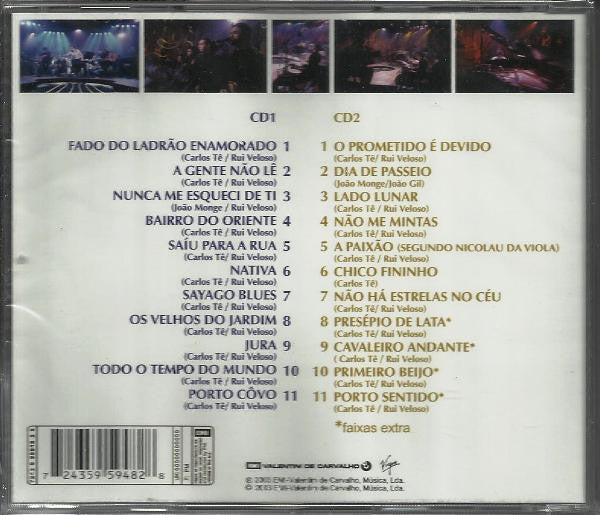 Rui Veloso : O Concerto Acústico (2xCD, Album)