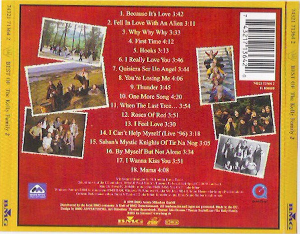 The Kelly Family : Best Of The Kelly Family 2 (CD, Comp)