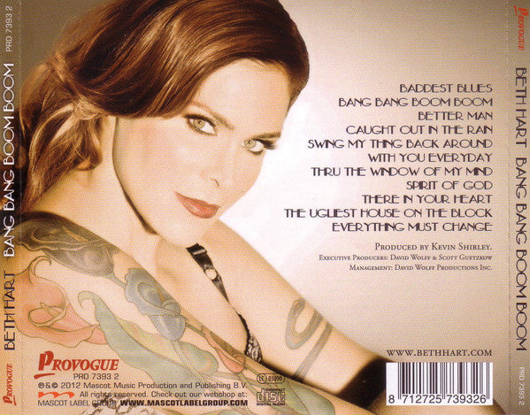 Beth Hart : Bang Bang Boom Boom (CD, Album)