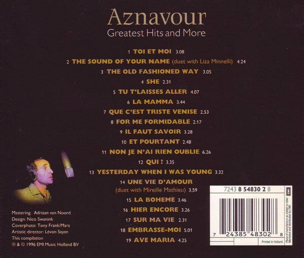 Charles Aznavour : Greatest Hits And More (CD, Comp)