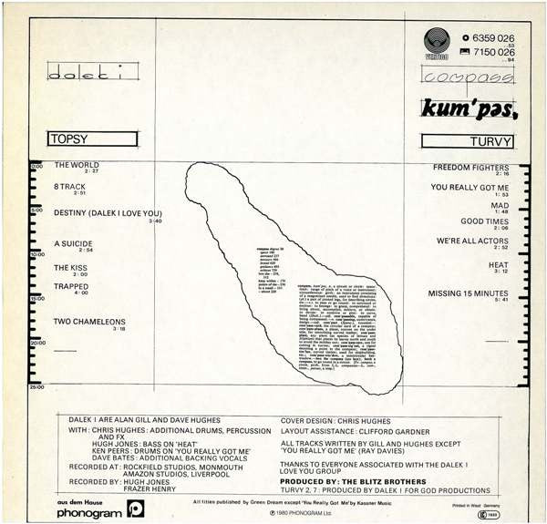 Dalek I : Compass Kum'pas, (LP, Album)