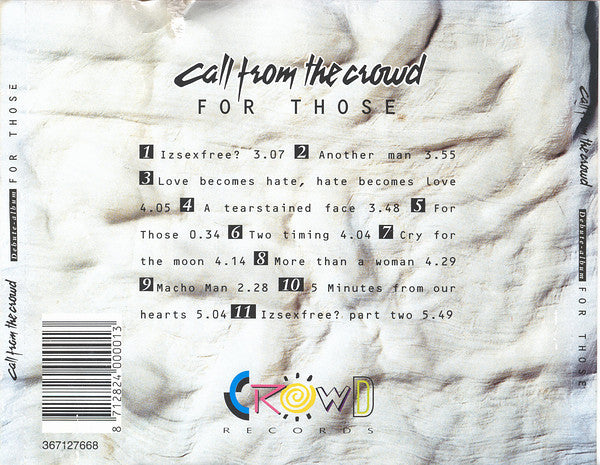 Call From The Crowd : For Those (CD, Album)