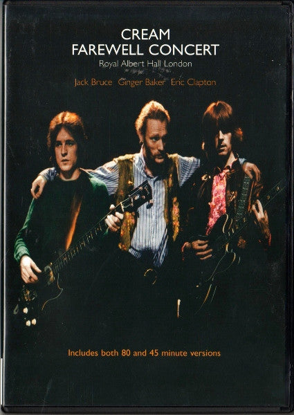 Cream (2) : Farewell Concert Royal Albert Hall (DVD-V, PAL)