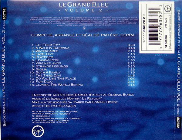 Eric Serra : Le Grand Bleu: Volume 2 (Bande Originale Du Film De Luc Besson) (CD, Album, RE)