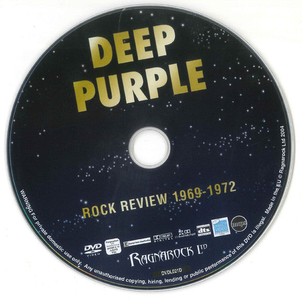 Deep Purple : Rock Review 1969 - 1972 (DVD-V, Unofficial)