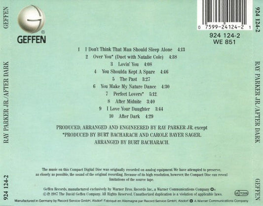 Ray Parker Jr. : After Dark (CD, Album)