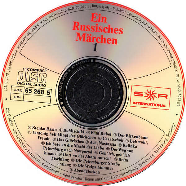 Various : Ein Russisches Märchen (Beliebte Lieder Und Neue Melodien Aus Dem Lande Schiwagos) (3xCD, Comp)