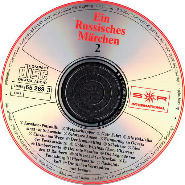 Various : Ein Russisches Märchen (Beliebte Lieder Und Neue Melodien Aus Dem Lande Schiwagos) (3xCD, Comp)