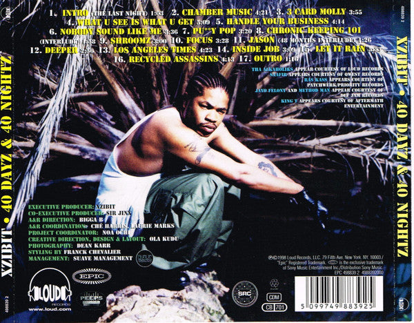Xzibit : 40 Dayz & 40 Nightz (CD, Album, RE)