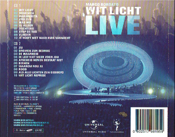 Marco Borsato : Wit Licht Live (2xCD, Album)