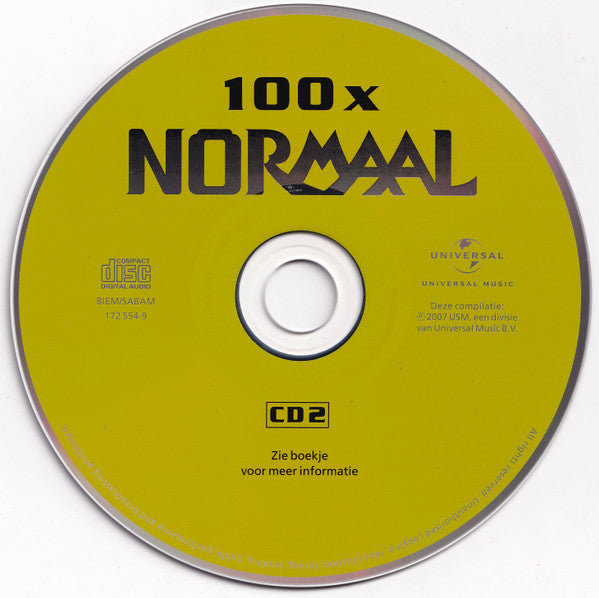 Normaal : 100 X Normaal (5xCD, Comp)