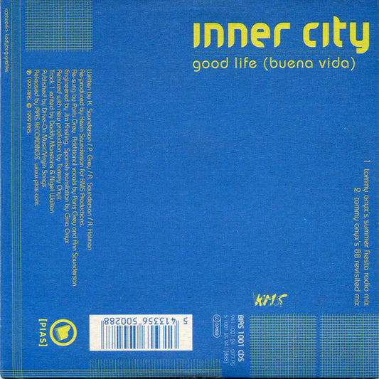 Inner City : Good Life (Buena Vida) (CD, Single, Car)