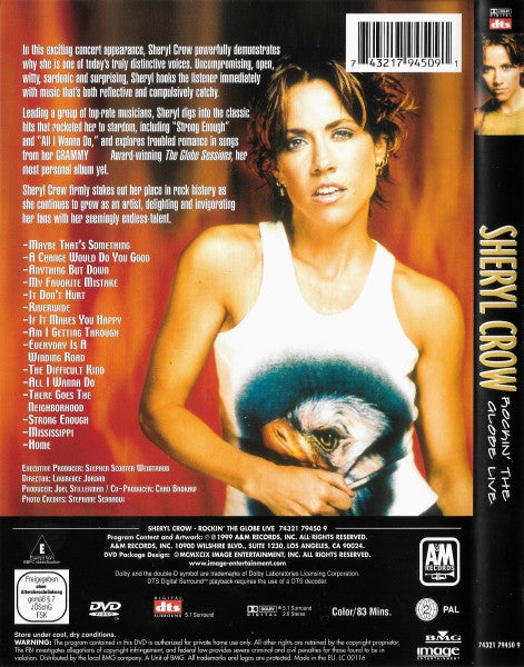 Sheryl Crow : Rockin' The Globe Live (DVD-V, Multichannel, PAL, Reg)