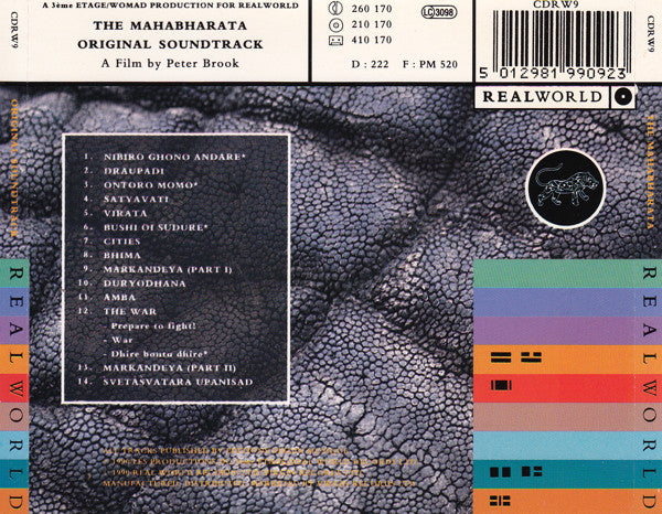 Various : The Mahabharata (Original Soundtrack) (CD, Album)