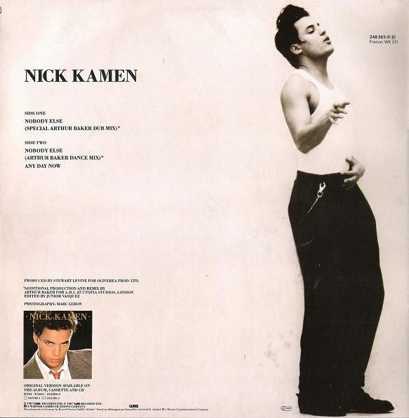 Nick Kamen : Nobody Else (Special Arthur Baker Dub Mix) (12")