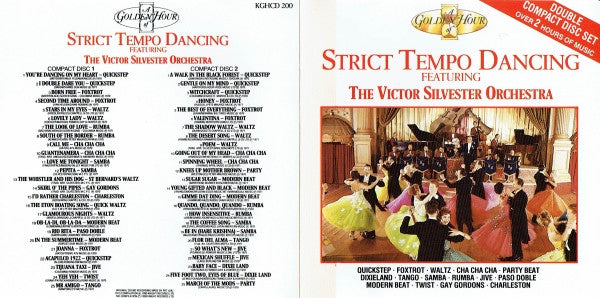 The Victor Silvester Orchestra : Strict Tempo Dancing (2xCD, Comp)