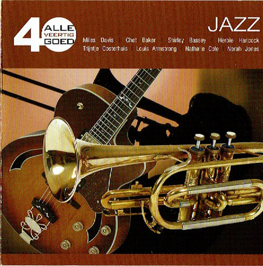Various : Alle 40 Goed - Jazz (2xCD, Comp)