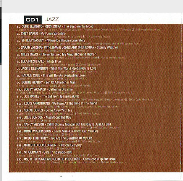 Various : Alle 40 Goed - Jazz (2xCD, Comp)
