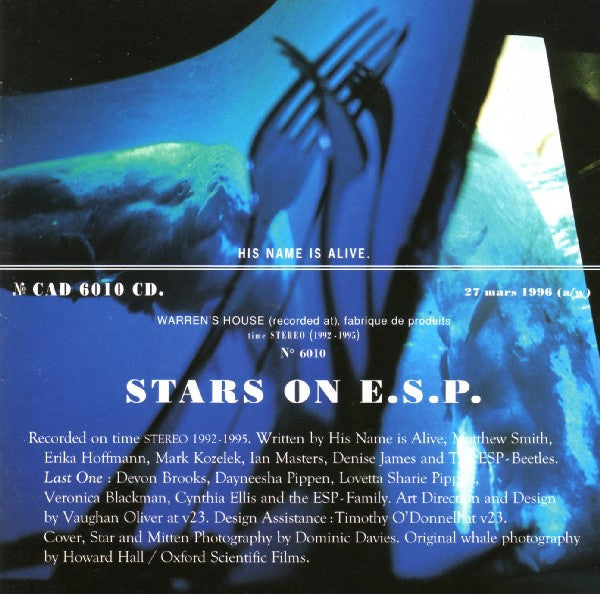His Name Is Alive : Stars On E.S.P. (CD, Album)