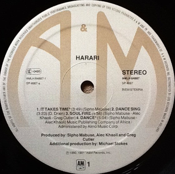 Harari : Harari (LP, Comp)