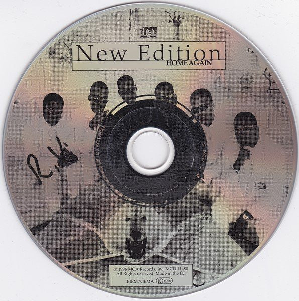 New Edition : Home Again (CD, Album)