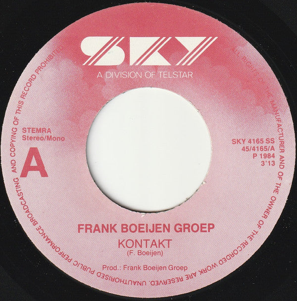 Frank Boeijen Groep : Kontakt (7", Single)