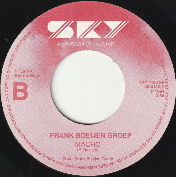 Frank Boeijen Groep : Kontakt (7", Single)