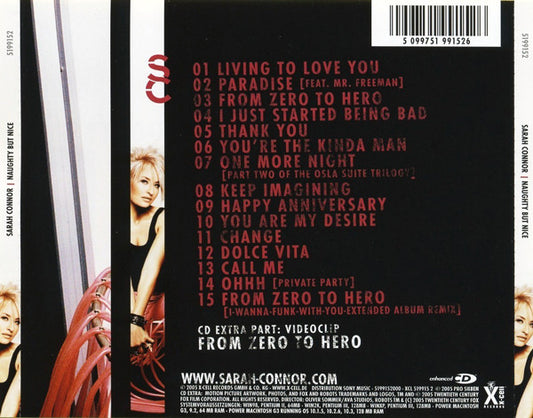 Sarah Connor : Naughty But Nice (CD, Album, Enh)