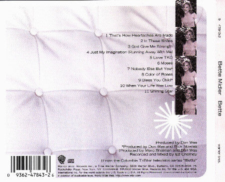 Bette Midler : Bette (CD, Album)