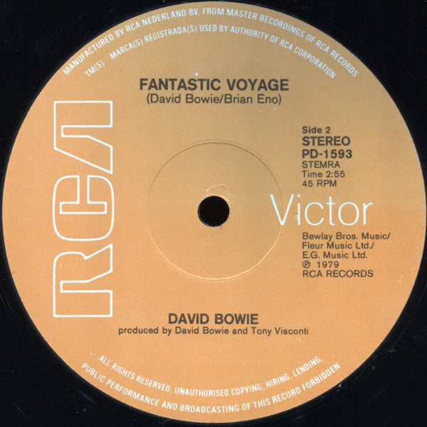 David Bowie : Boys Keep Swinging (12", Single)