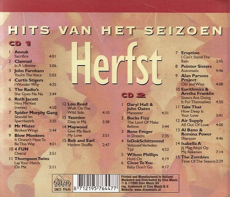Various : Hits Van Het Seizoen - Herfst (CD, Comp)