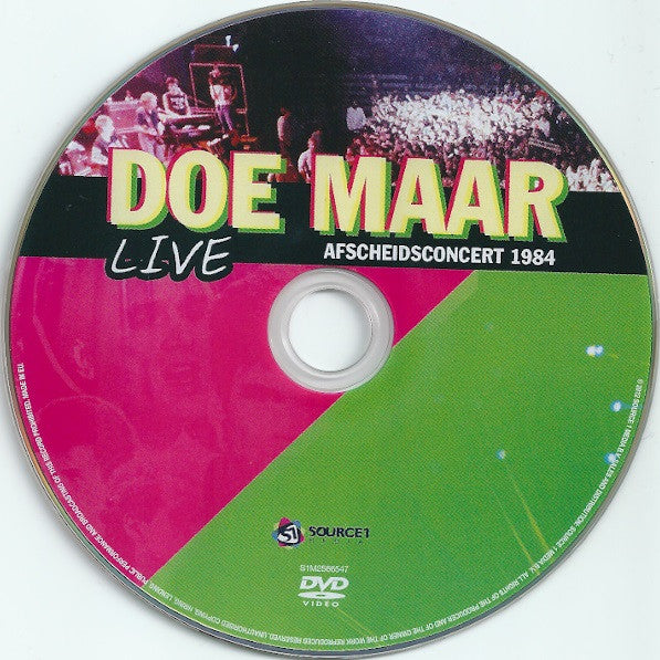 Doe Maar : Live Afscheidsconcert 1984 (DVD-V, Album, PAL)