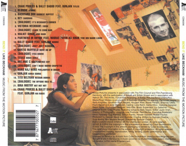 Various : Bend It Like Beckham - Music From The Motion Picture (CD, Comp)