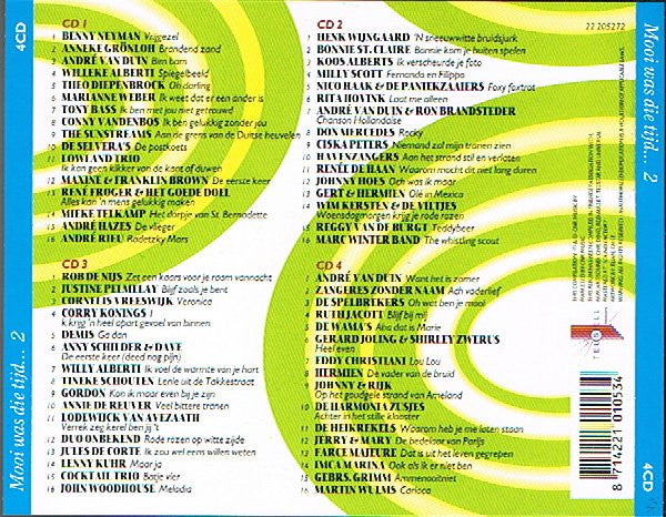 Various : Chiel Montagne Presenteert: Mooi Was Die Tijd... 2 (4xCD, Comp)
