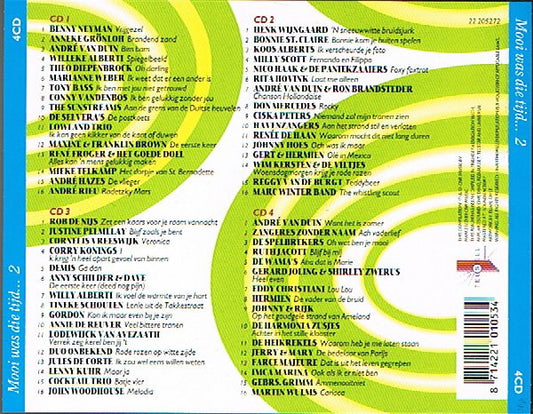Various : Chiel Montagne Presenteert: Mooi Was Die Tijd... 2 (4xCD, Comp)