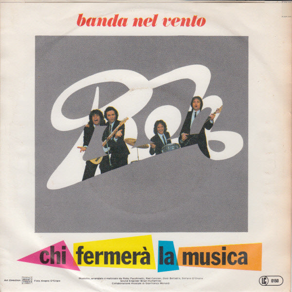 Pooh : Chi Fermerà La Musica (7", Single)