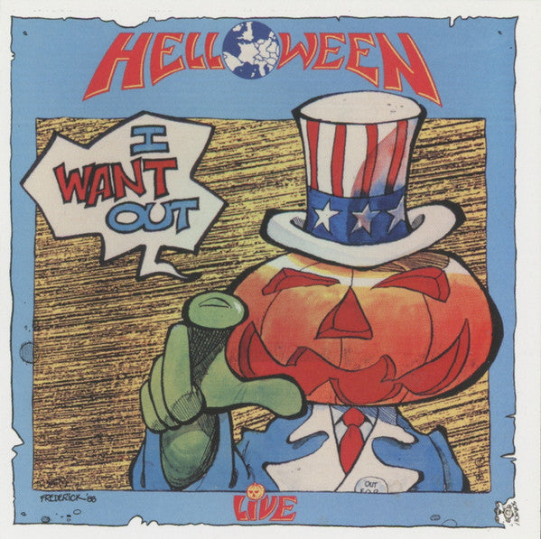 Helloween : I Want Out / Live (CD, Album, RE)
