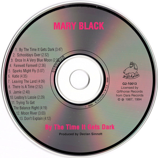 Mary Black : By The Time It Gets Dark (CD)