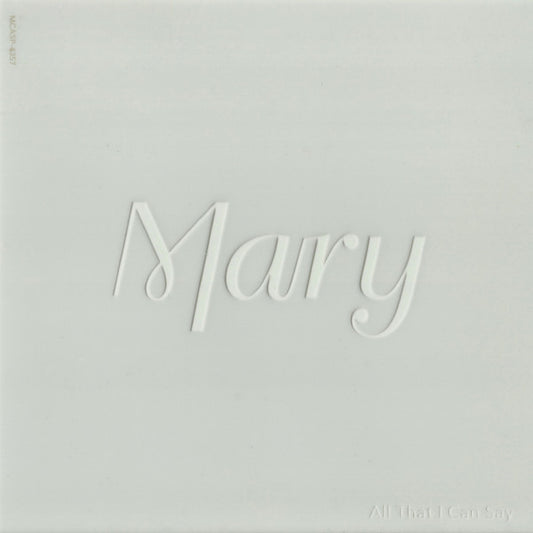 Mary J. Blige : All That I Can Say (CD, Single, Promo)