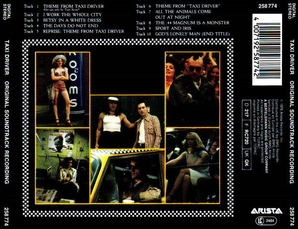 Bernard Herrmann : Taxi Driver (Original Soundtrack Recording) (CD, Album)